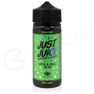 Apple Pear On Ice Shortfill E-Liquid by Just Juice 100ml