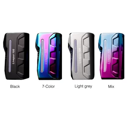 Yosta Livepor 100 100W TC Box MOD - Black, Light Grey