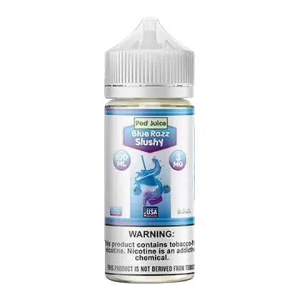 Blue Razz Slushy Pod Juice 100ml