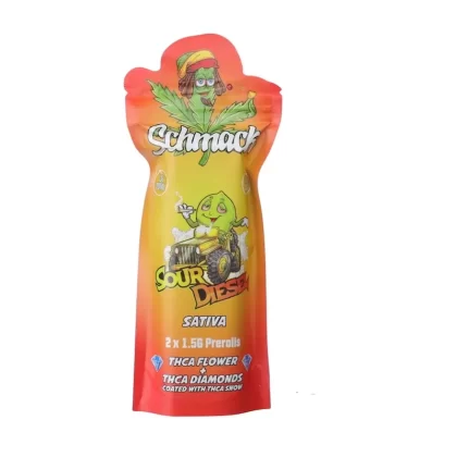 Schmack Snow Cone THC-A Pre-Rolls – 2ct