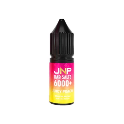JNP 6000+ Bar Salts Juicy Peach E Liquid - Nicotine Strength#20mg>10mg (6CC2C0)