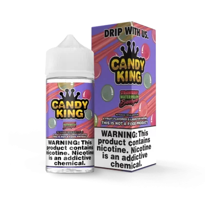Candy King - Strawberry Watermelon Bubblegum - 100ML E-Liquid
