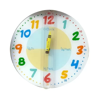 Acctim Wickford Kids Children Time Teaching Wall Clock