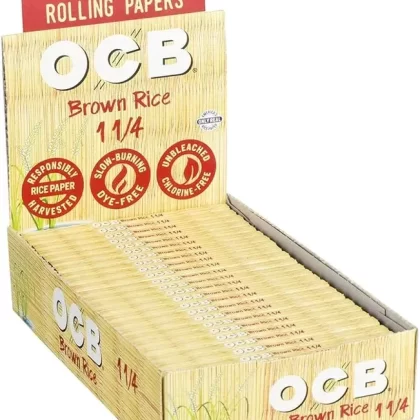 OCB Papers – Brown Rice-1 1/4 - Ejuicewarehouse