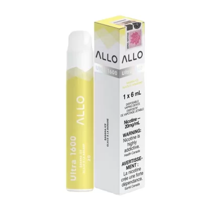 ALLO Ultra 1600 Disposable Vape – Banana Ice