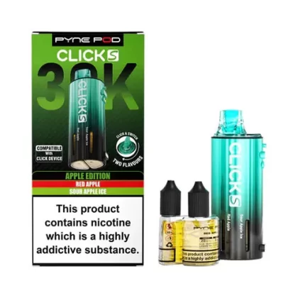 Pyne Pod Click S 30K Prefilled Pod + Refill Container - Mango Edition