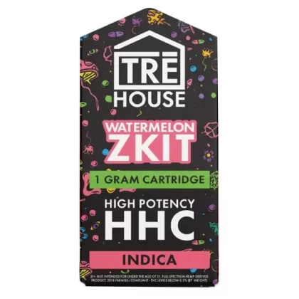 TRE House Live Resin HHC Cartridge – Watermelon Zkit 1G