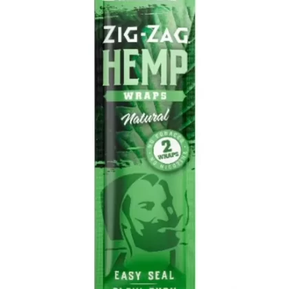Zig Zag Hemp Blunt Wraps (2-Pack) - Flavor#Blue Dream>Island Vibes>Natural>OG Purp