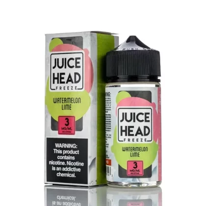 Juice Head Freeze E-Liquid - Watermelon Lime Freeze - 100ml - 6mg
