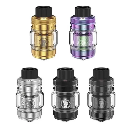 Geekvape Z 5 Sub Ohm Tank - Cold Silver, Glossy Black (BBEA38)
