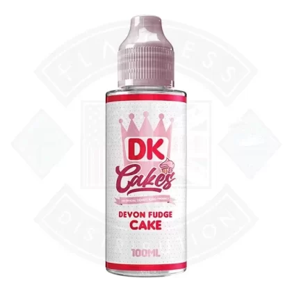 Donut King Cake – Devon Fudge Cake 0mg 100ml Shortfill