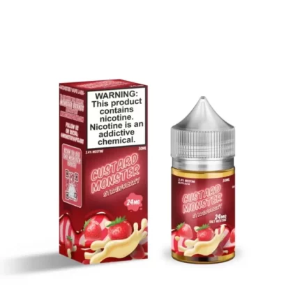 Custard Monster Salt Strawberry eJuice - Vape Product; Vape Product, Vape Product