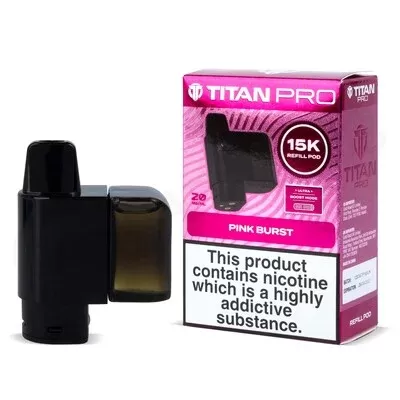 Pink Burst Titan Pro 15K Refill Pack - Ecigpremium