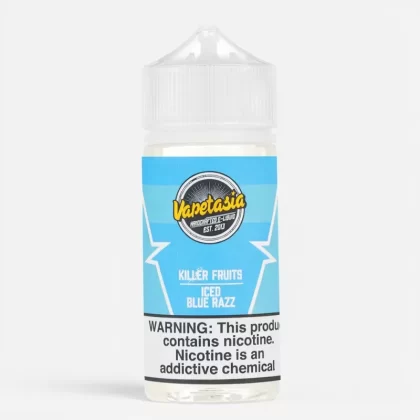 Vapetasia Iced Blue Razz 100mL Vape Juice – 70VG