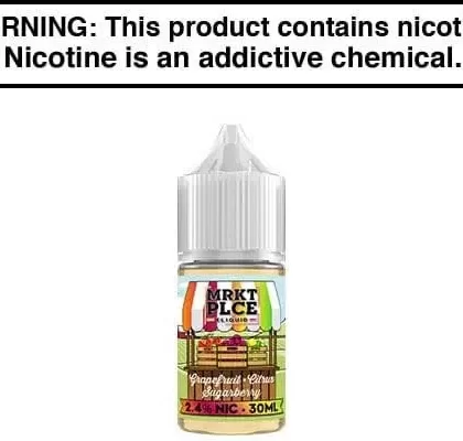 GRAPEFRUIT CITRUS SUGARBERRY BY MRKT PLCE SALTS 30ML - Vapejuice