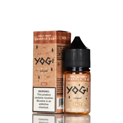 Yogi Salt Nic - Vanilla Tobacco Granola Bar - 30mL - 50mg