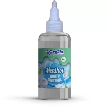MINTY MENTHOL E LIQUID KINGSTON 500ML 70VG