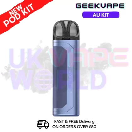 Blue Purple Geek Vape AU kit + Free Nicsalt