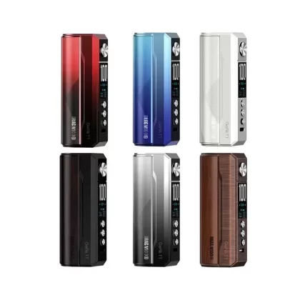 VOOPOO DRAG M100S Mod - Color#Antique Brass Padauk>Black Darkwood>Cyan Blue>Silve Black>Red Black>Peal White