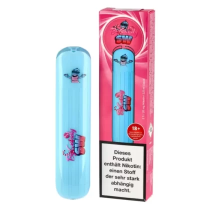 by Candy – SW Blau - 500 mAh / Propylenglykol / Aromastoffe / Glycerin / Nikotinsalz / 20mg/ml