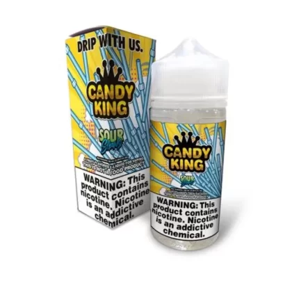 Sour Straws by Candy King – 100ml - Nicotine Strength#0mg>3mg>6mg (EAC5D4)