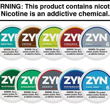 ZYN NICOTINE POUCHES 5-PACK - Vapejuice