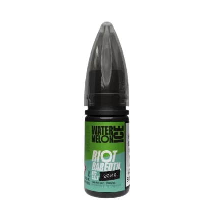 Watermelon Ice Nic Salt E-Liquid Bar Edition by Riot Squad (10ml) - 20mg