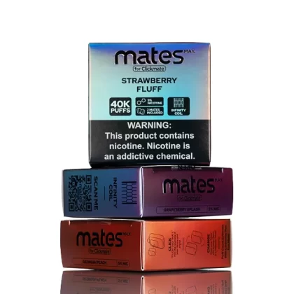 7 Daze Clickmate Mates Max Recharge 5% Nic - Red Grapplemelon