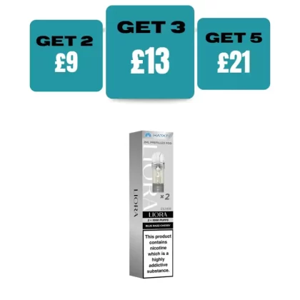 Hayati Liora Prefilled Pods - £4.99 or 2 for £9 - Fruit Twist