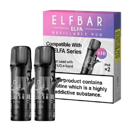 Elf Bar Elfa Refillable Pods - Resistance#1.10ohm>0.8ohm (Elfa Turbo Only)