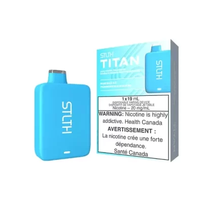 STLTH TITAN Disposable Vape – Blue Razz Ice - Eliquidsupply