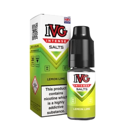 Lemon Lime Nic Salts E-Liquid Intense Salts Series by IVG (10ml) - 20mg