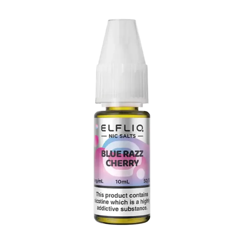 Blue Razz Cherry Elfliq Nic Salt by Elfbar - 10ml - 10mg - Vape Product
