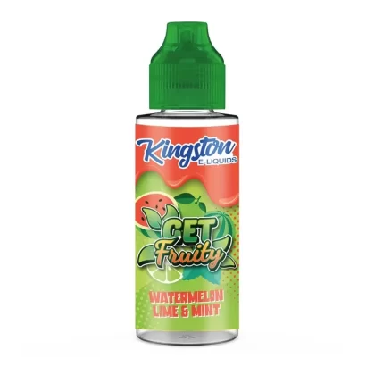 KINGSTON GET FRUITY WATERMELON LIME & MINT 100ML SHORTFILL E-LIQUID