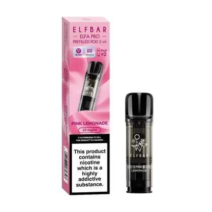 Elf Bar ELFA Pro Pink Lemonade Pods (2 Pack) - Strength#20mg (E38676)