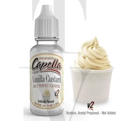 CAPELLA VANILLA CUSTARD V2 CONCENTRATE