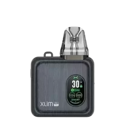 Gunmetal Wood Oxva Xlim SQ Pro Pod Kit