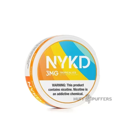 NYKD Nicotine Pouches – Tropical Ice - Vape Product, Vape Product