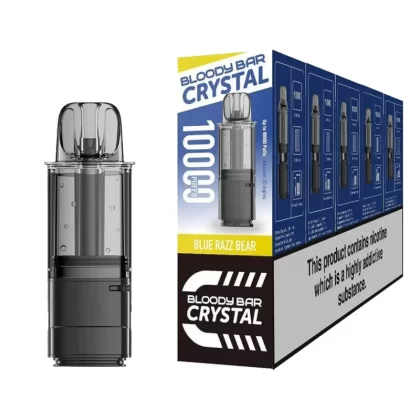 Bloody Bar Crystal 10K Prefilled Pods - Strawberry Blast