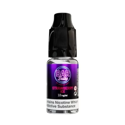 Strawberry Ice Nic Salt E-Liquid Bar Salts Series by Vampire Vape (10ml) - 20mg
