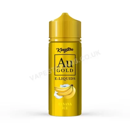 Banana Ice E-Liquid Shortfill By Kingston Au Gold - Vapestreams Co