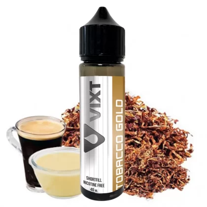 Vixt Tobacco Gold 40ml – e-juice utan nikotin