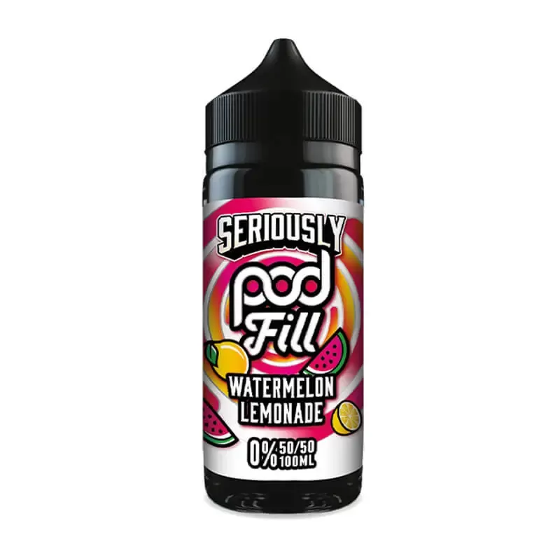 Doozy Seriously Pod Fill Watermelon Lemonade E-Liquid Shortfill - Vapestreams Co
