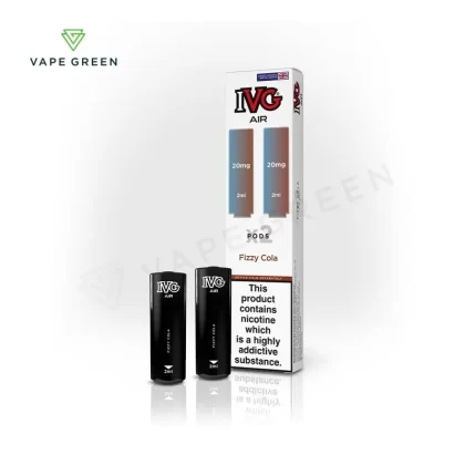 Fizzy Cola Prefilled Pods by IVG Air