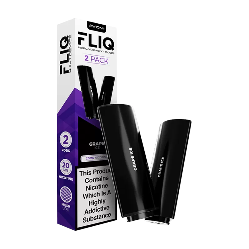 Grape Ice Avomi Fliq 4in1 Pods - Ecigwizard