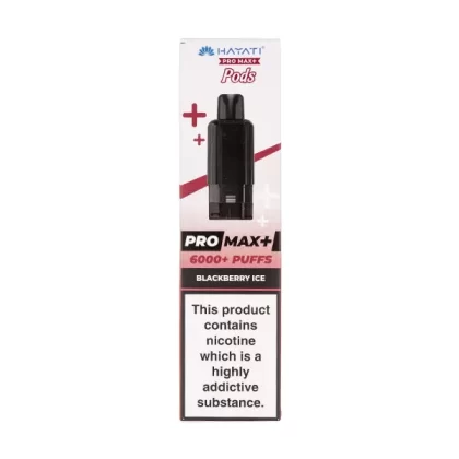 Blackberry Ice Pro Max Plus Prefilled Pod + Refill by Hayati - Vapesuperstore Co