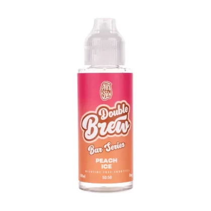 Peach Ice Double Brew Bar Series 100ml (50/50) by Ohm Brew