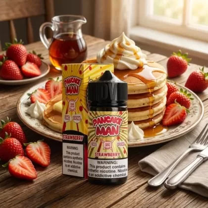 PANCAKE MAN STRAWBERRY ELIQUID
