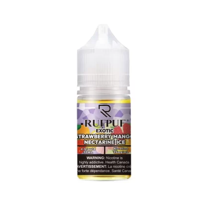 RUFPUF (Exotic Series)—Strawberry Mango Nectarine Ice—(20/35/50)mg - Vapebar Pk