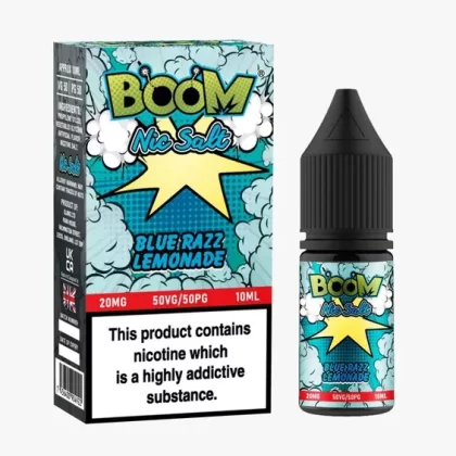 Boom Nic Salt 10ml E Liquid 10mg | 20mg Vape E-Liquid 50/50 VG/PG